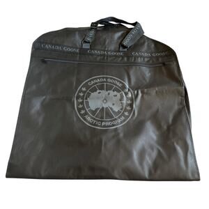 CANADA GOOSE Arctic Program Garment Bag Black Gray for Jacket Traveling Storage
